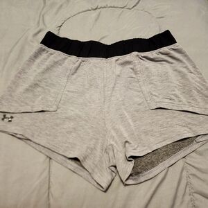 Under Armour shorts- very well loved and wore - pockets